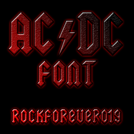 AC/DC Font